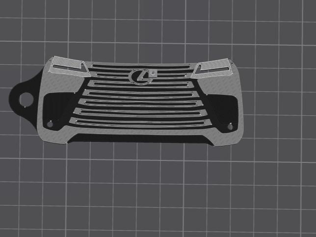Lexus LX 600 Keychain