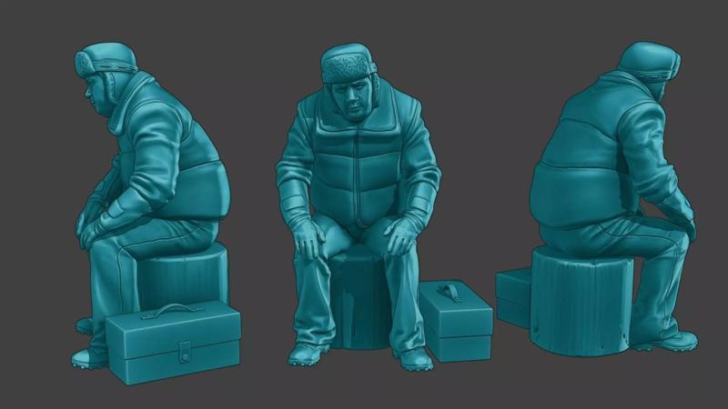 Actual Male Truck Driver AMTD 003