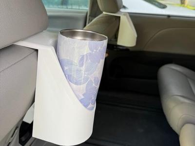 Headrest Mounted Cup Holder