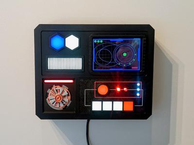 Star Wars Galactic Empire Inspired Control Panel