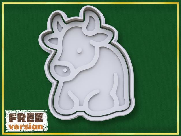 Nativity Ox Cookie Cutter