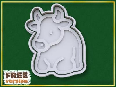 Nativity Ox Cookie Cutter