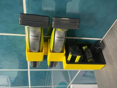 Philips OneBlade Wall Mount for 2 Razors