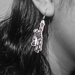 Aretes Esqueleto