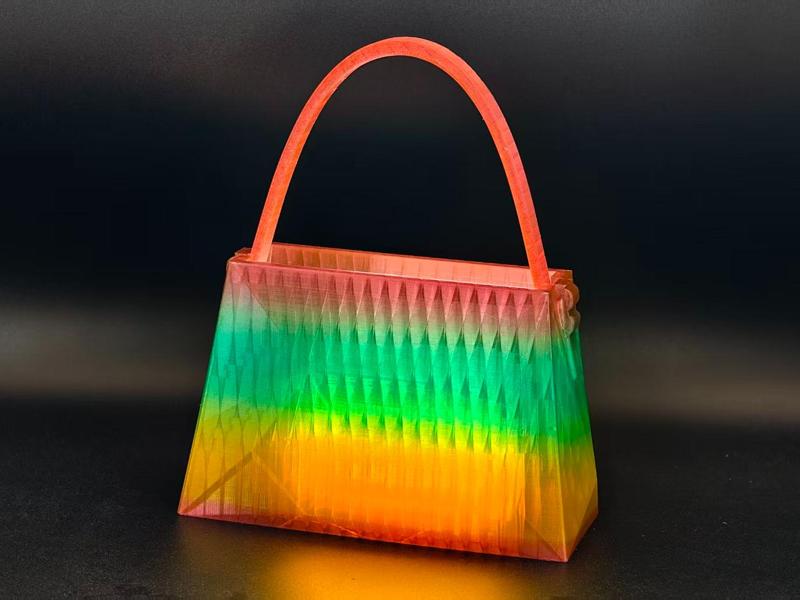 TPU material, fashionable women's bag, PLA and PETG can also be printed