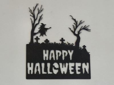 Happy Halloween Wall Art 