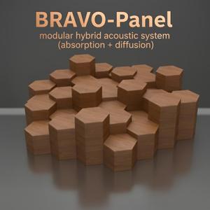 Bravo-Panel V1 (hybrid acoustic panel)