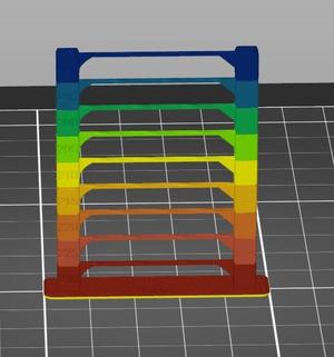 PLA Temp Tower CoreOne .6 NON-HF nozzle