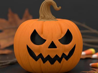 Jack-O’-Lantern with Twisted-Stem (pumpkin)