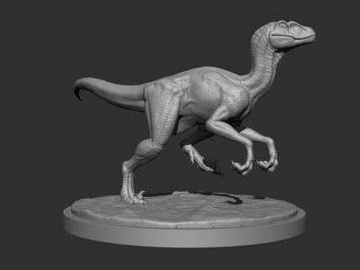 3D Raptor for Printing Pose 02