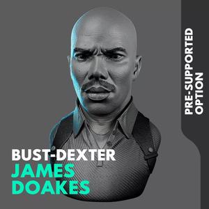 3D Bust  James Doakes Dexter