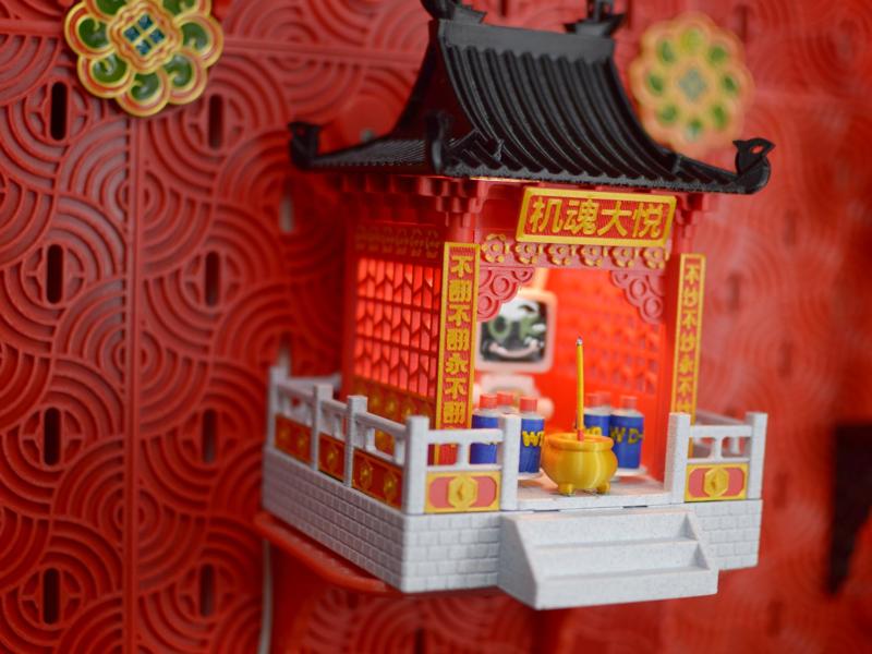 Pleased Machine Spirit (Machine Spirit Temple)! To avoid crashes and spaghetti, hurry up and worship it! May your prints succeed!