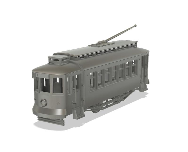 PORTO TRAM. SCALE 1:87