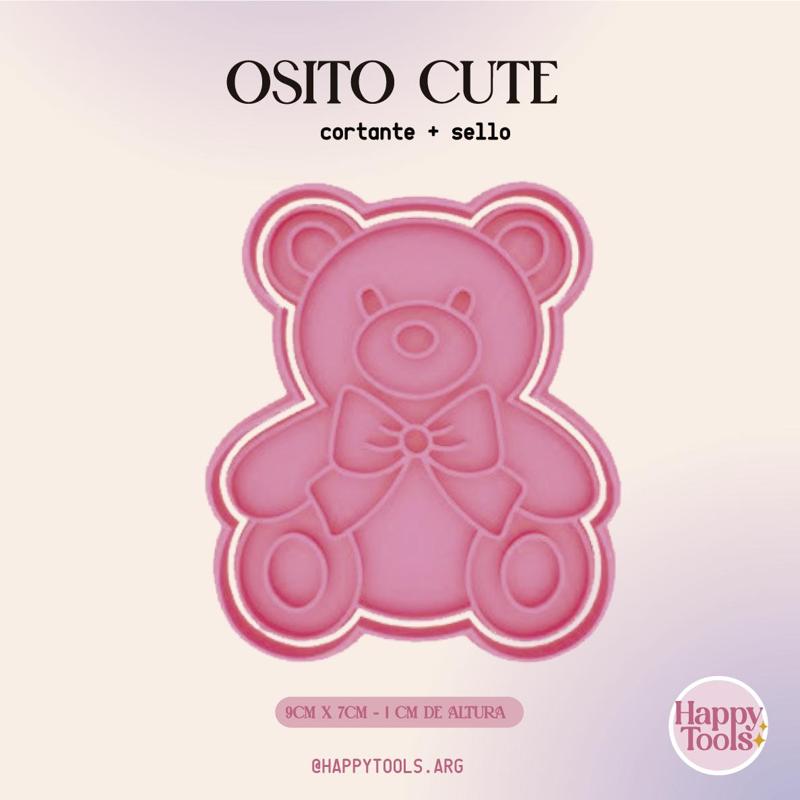 Cortante Osito cute