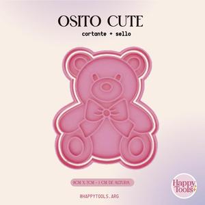 Cortante Osito cute