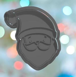 Christmas Santa Face Cookie Cutter