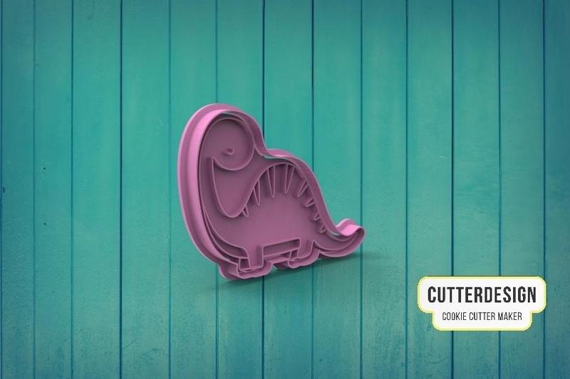 Baby Dinosaur Cookie Cutter M6