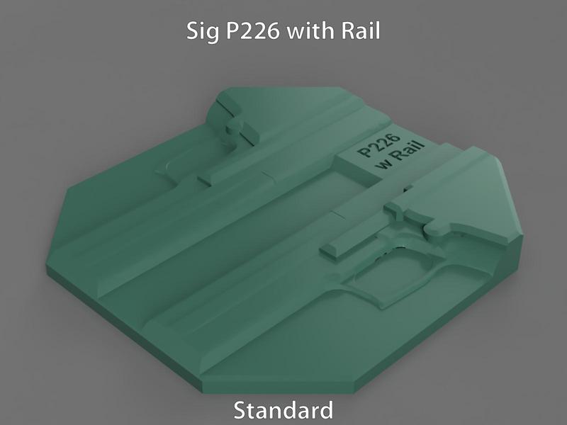 Sig P226 Holster Mould