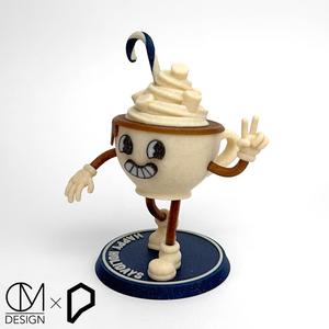 Retro Hot Cocoa Character