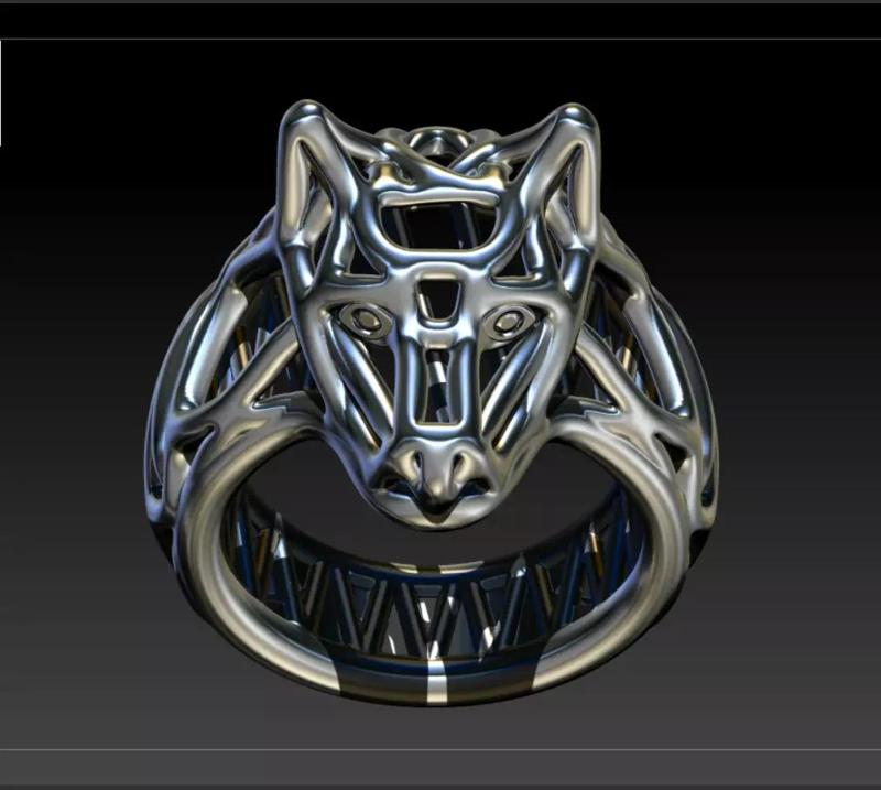 wolf ring