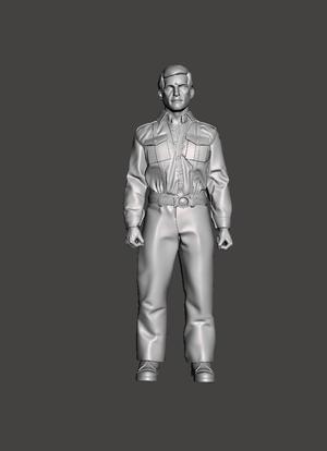 FAN ART Steve Austin Six Million Dollar Man RETRO