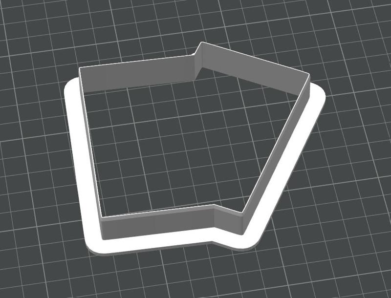 Playing Cards Cookie Cutter STL – 3.5", 4", and 4.5" Sizes – Poker, Halloween, Christmas Themes