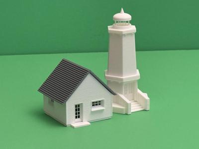 LIGHT HOUSE 1:87 HO SCALE