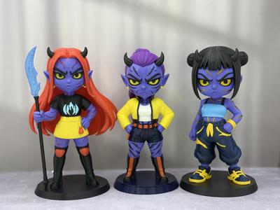 K-Pop Demon Hunters multi-colored, 3mf included