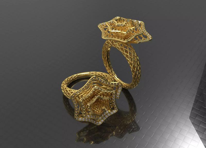 Star Inspired Luxury Ring