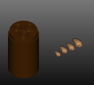 TEEN WOLF POT WITH CLAWS