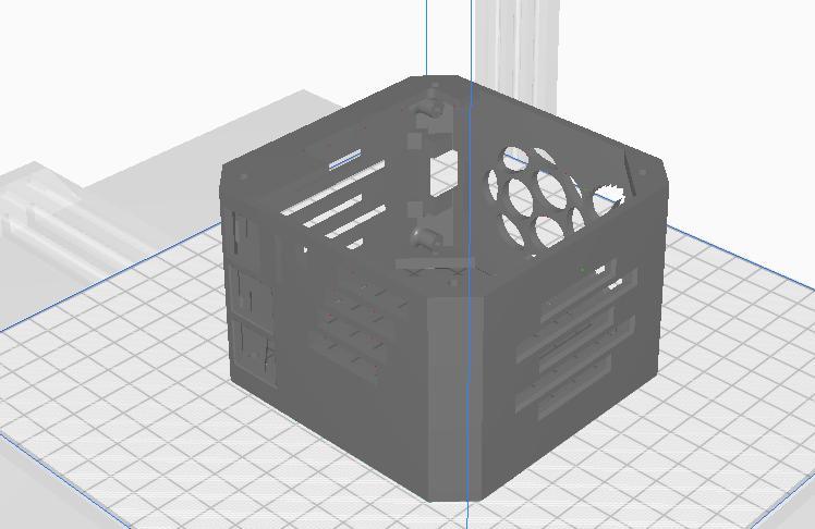 3D print Raspberry Pi 5 PC case