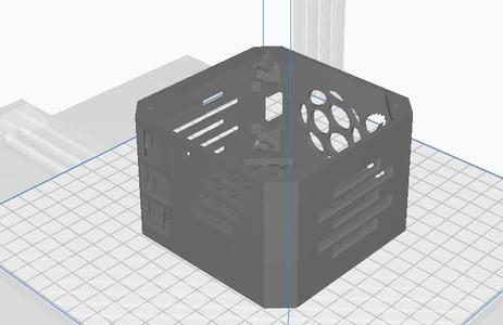 3D print Raspberry Pi 5 PC case
