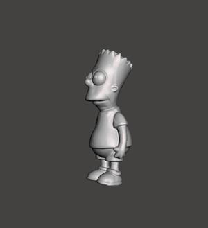 BART SIMPSON VINTAGE BOOTLEG - 3DCARTOONS