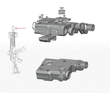 Zenitco Perst-3 Laser Module Dummy  - Airsoft