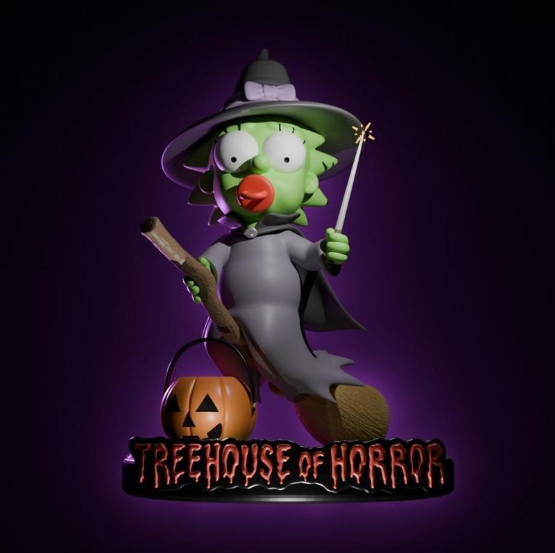 MAGGIE SIMPSON (WITCH) - THE SIMPSONS