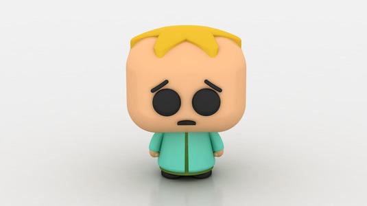 BUTTERS CHARACTER TOY 3D PRINTABLE MODEL