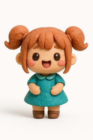 Pigtail Cutie