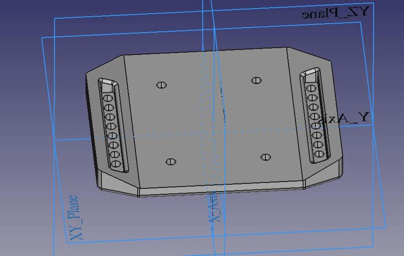 Thrustmaster T818 (T 818) cockpit mount plate