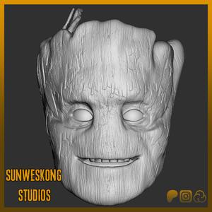 Groot Guardians Of The Galaxy Vol. 3 Headsculpt