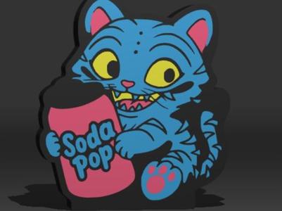 Kpop Demon Hunters Soda Pop Tiger