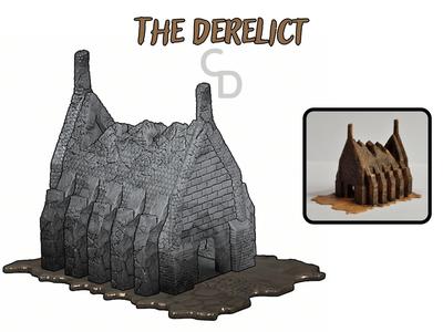 Derelict Cathedral Tabletop Ruin Church Temple 
