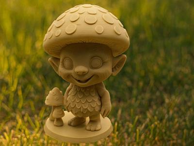 Forest Mushroomling – Charming Little Friend 