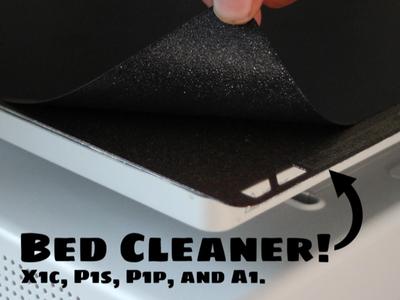 Bed cleaner - X1c, P1s, P1p, and A1.