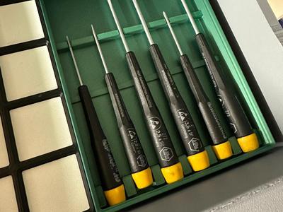 Gridfinity box Wiha Screwdrivers