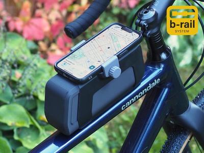 Sliding Bike Cargo with Phone Mount -B-RAIL System