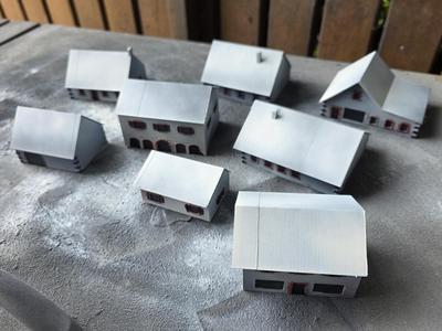 Stackable FOW Village Edited for better printing