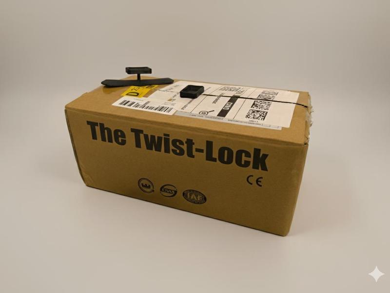 The Twist Lock – Reusable, Tape-Free Box Fastener
