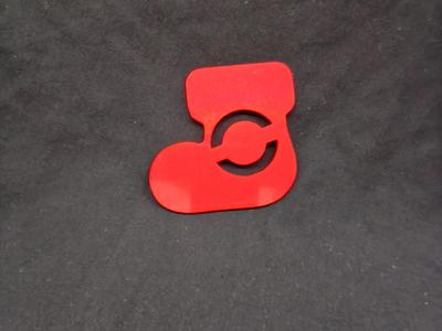 Santa's Boot Napkin Holder