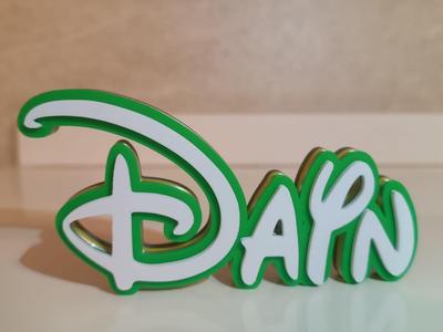 Disney Name Sign Dayn