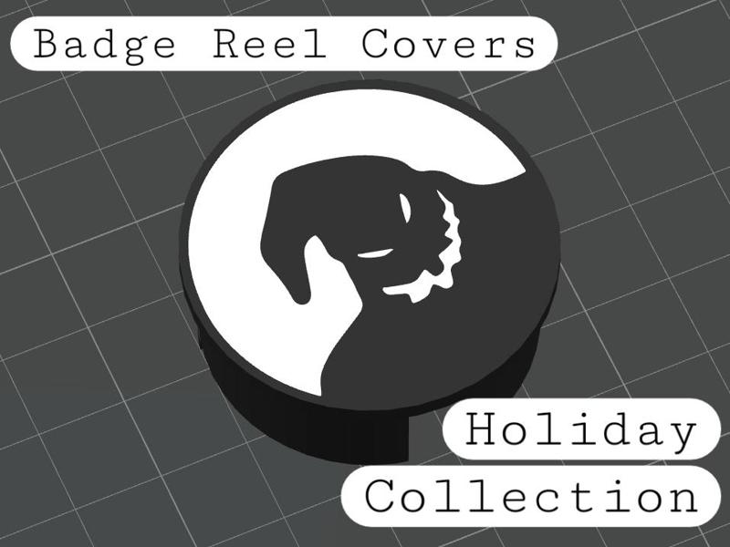 Holiday Badge Reel Covers